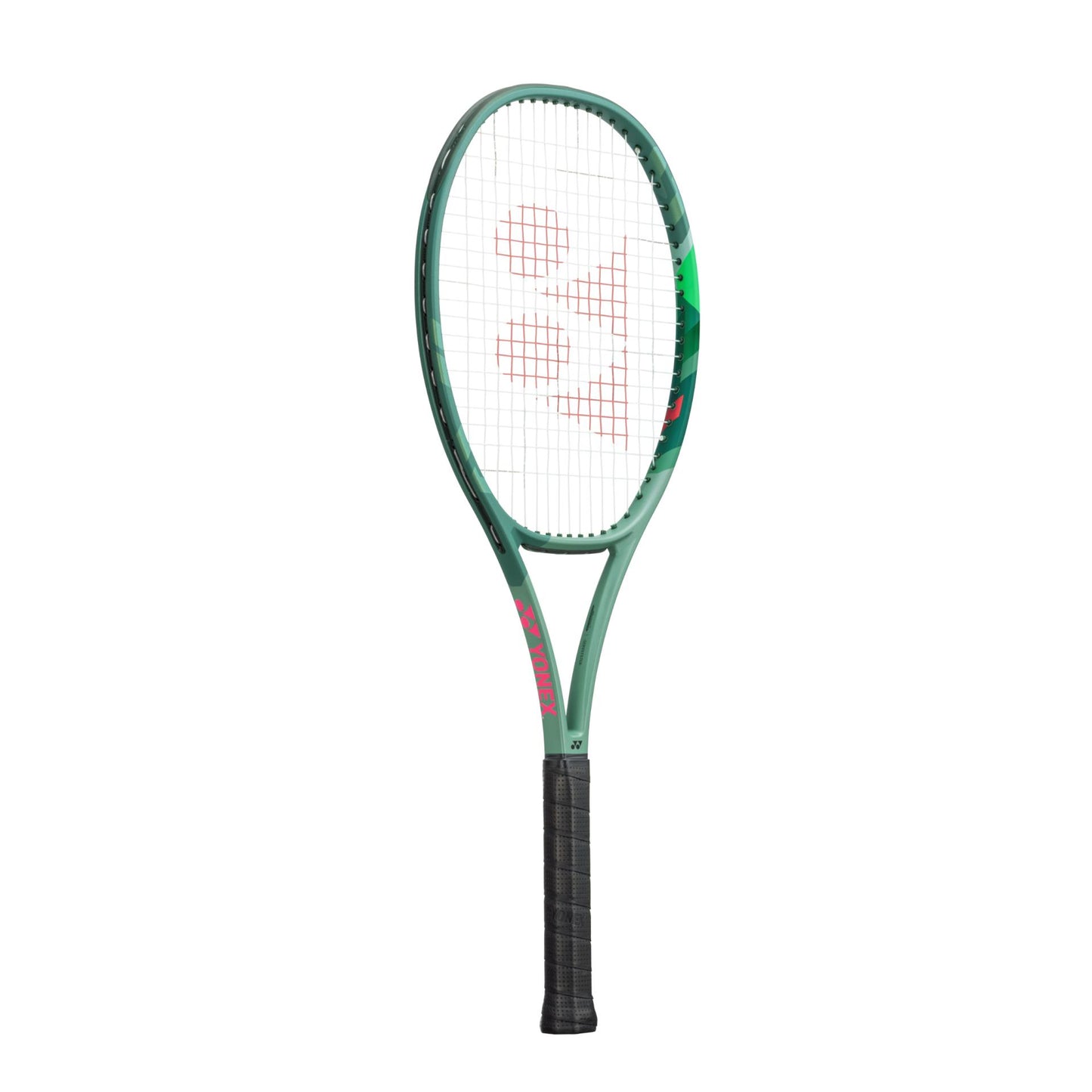 Yonex - PERCEPT 97H (model 2023), 330g, culoare verde masliniu (olive green), Racheta Tenis de Camp Competitionala