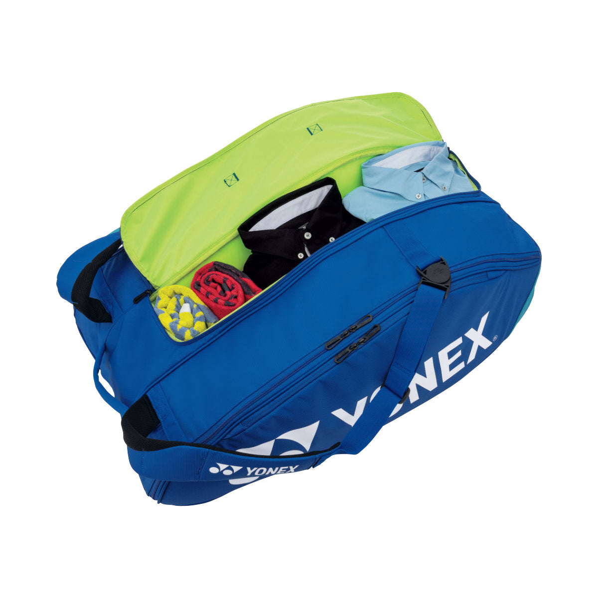 Geanta tenis YONEX 924212EX PRO RACQUET BAG (12 rachete), culoare albastru (cobalt blue)