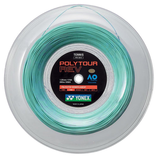 Racordaj Yonex Poly Tour REV, rola 200m, culoare mint (menta)