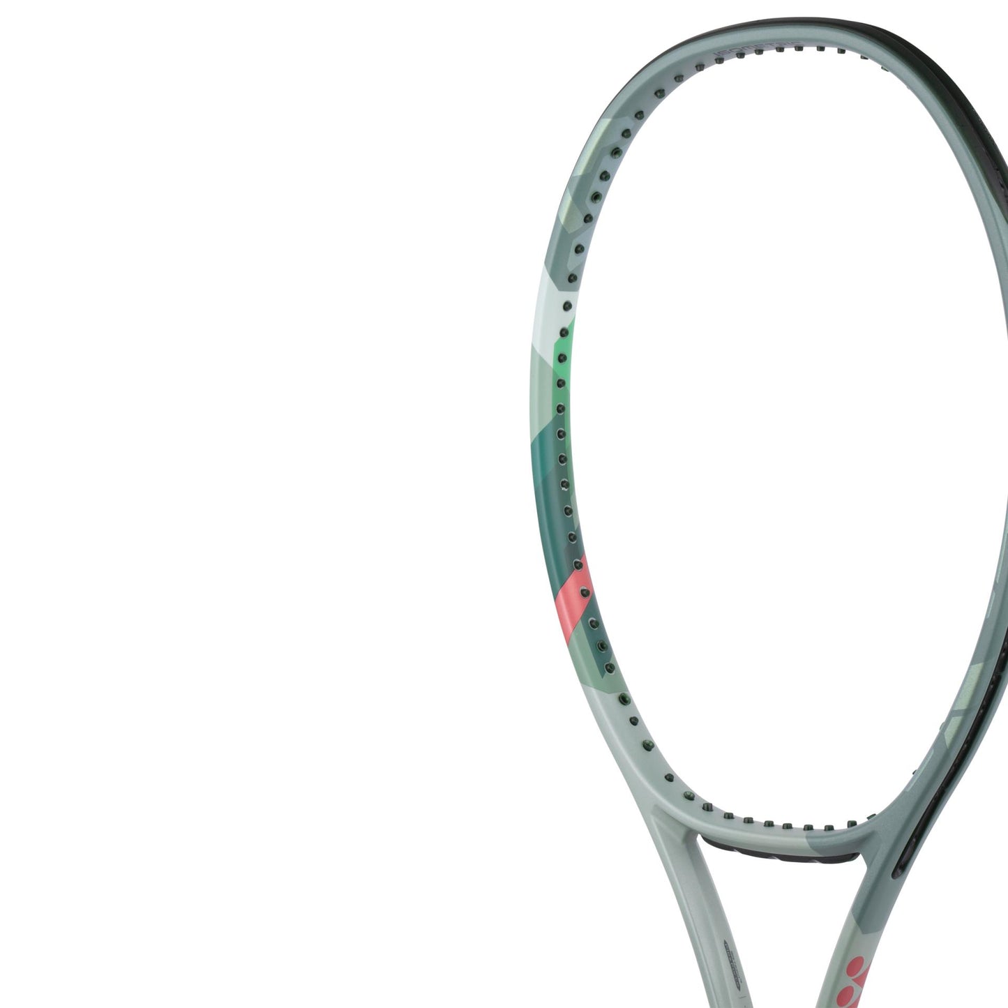 Yonex - PERCEPT 100D (model 2023), 305g, culoare verde masliniu (olive green), Racheta Tenis de Camp Competitionala