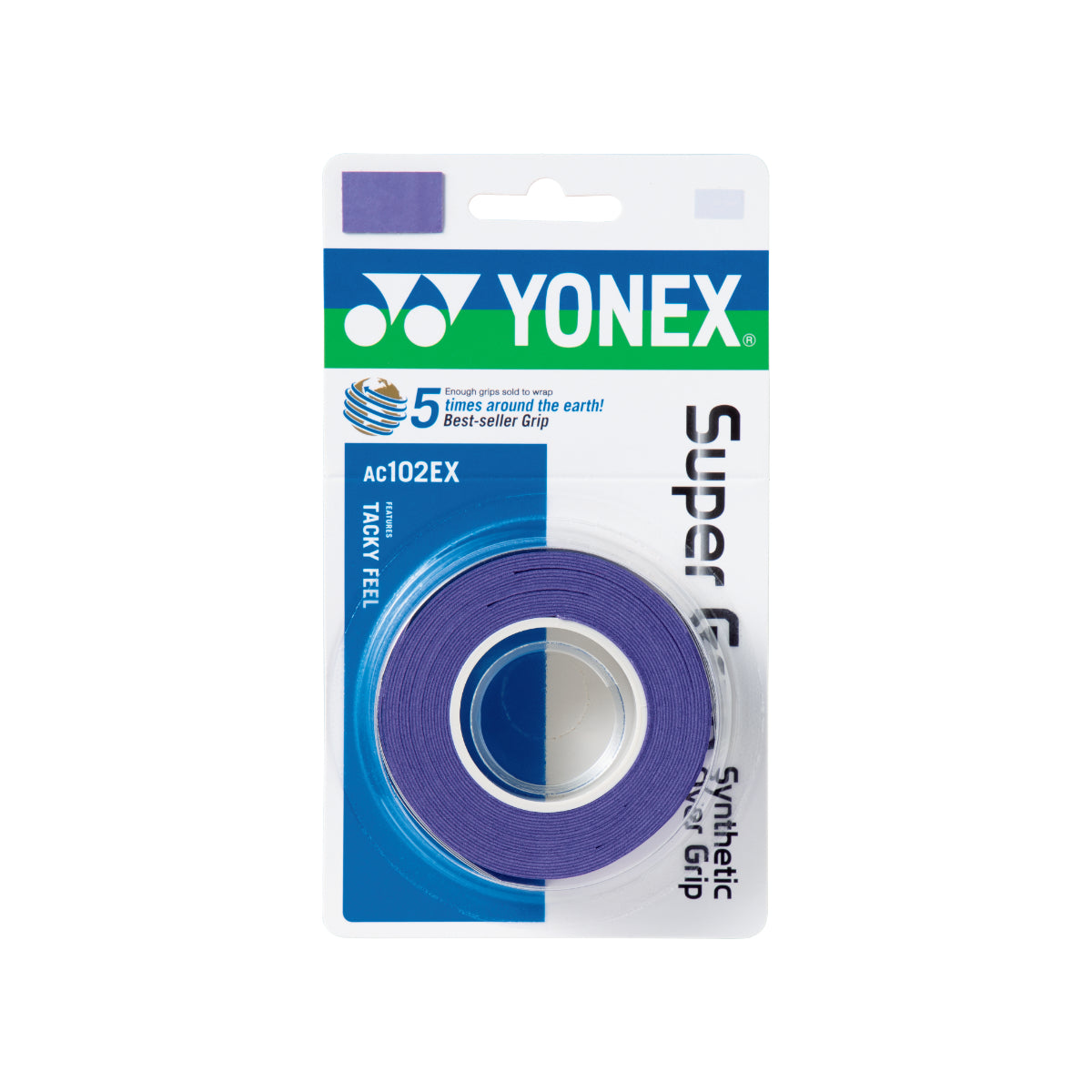 Overgrip Yonex Super Grap AC102EX, set 3 bucati