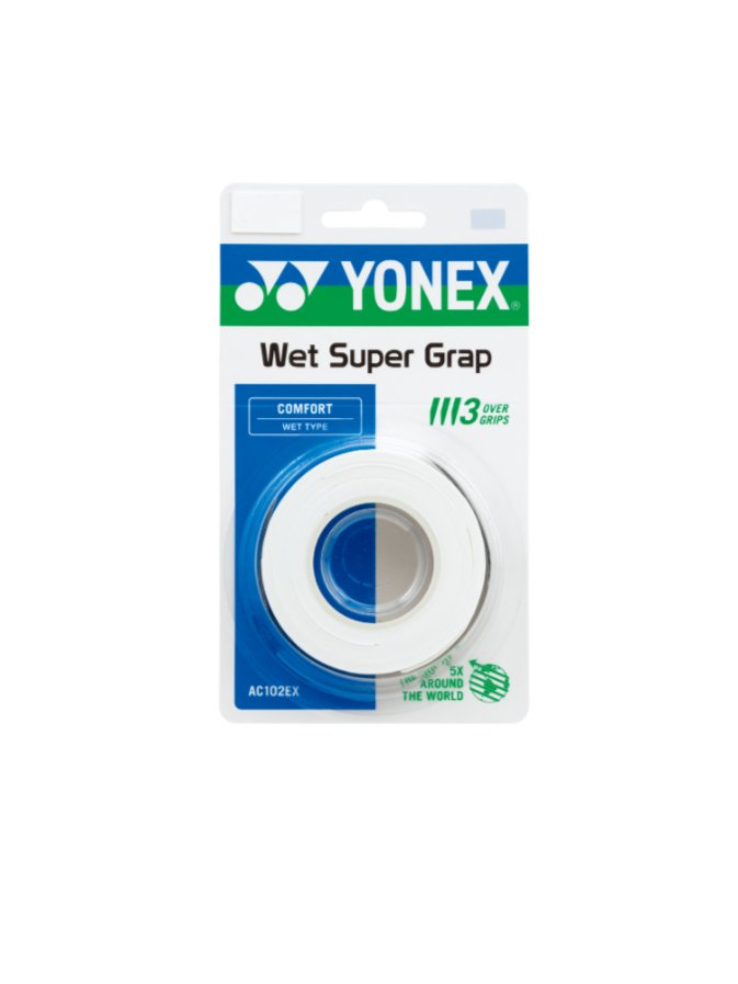 Overgrip Yonex Super Grap AC102EX, set 3 bucati