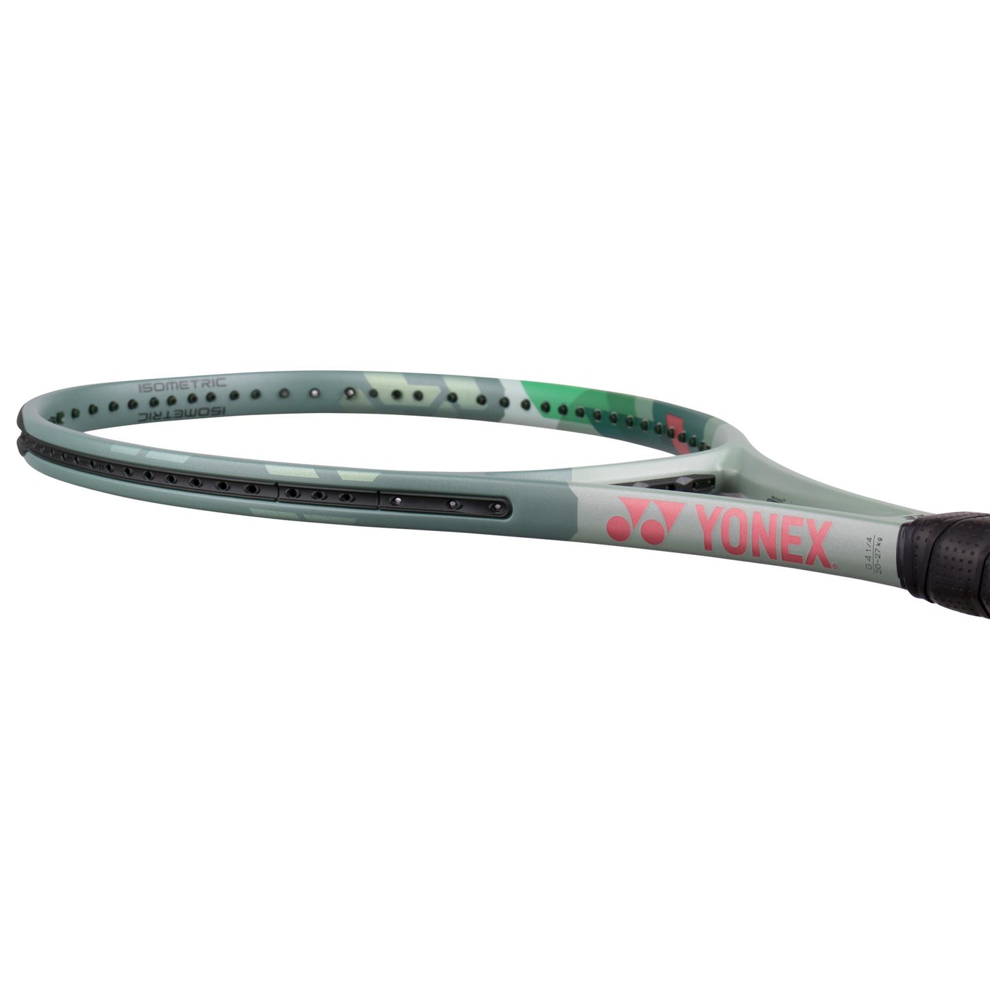 Yonex - PERCEPT 97 (model 2023), 310g, culoare verde masliniu (olive green), Racheta Tenis de Camp Competitionala