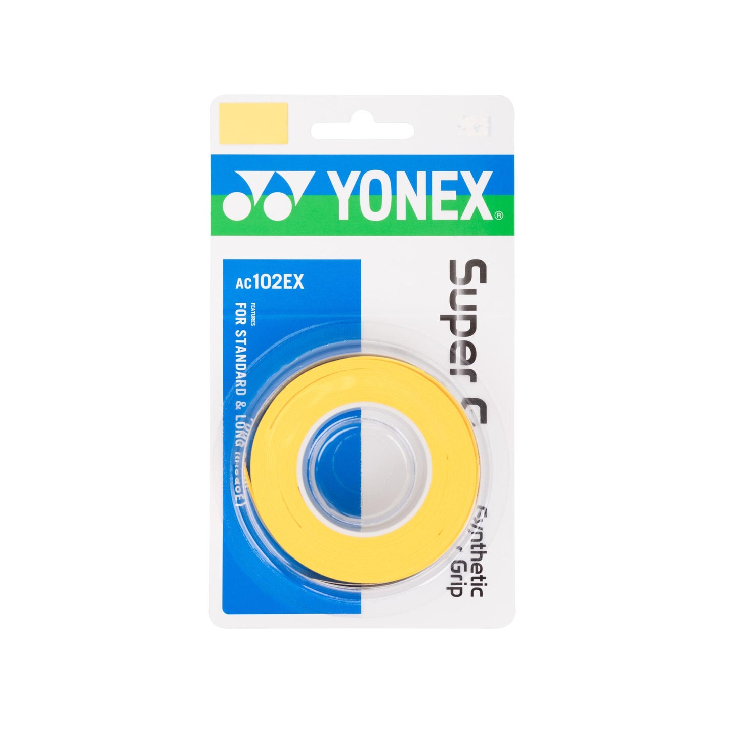 Overgrip Yonex Super Grap AC102EX, set 3 bucati