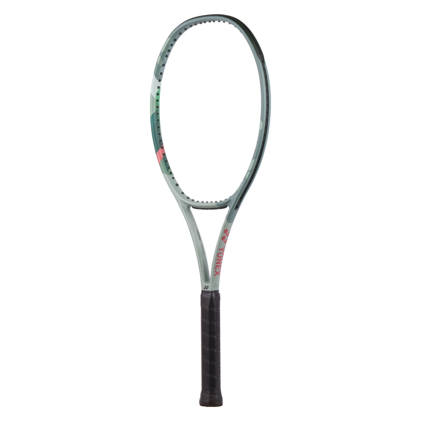 Yonex - PERCEPT 97H (model 2023), 330g, culoare verde masliniu (olive green), Racheta Tenis de Camp Competitionala