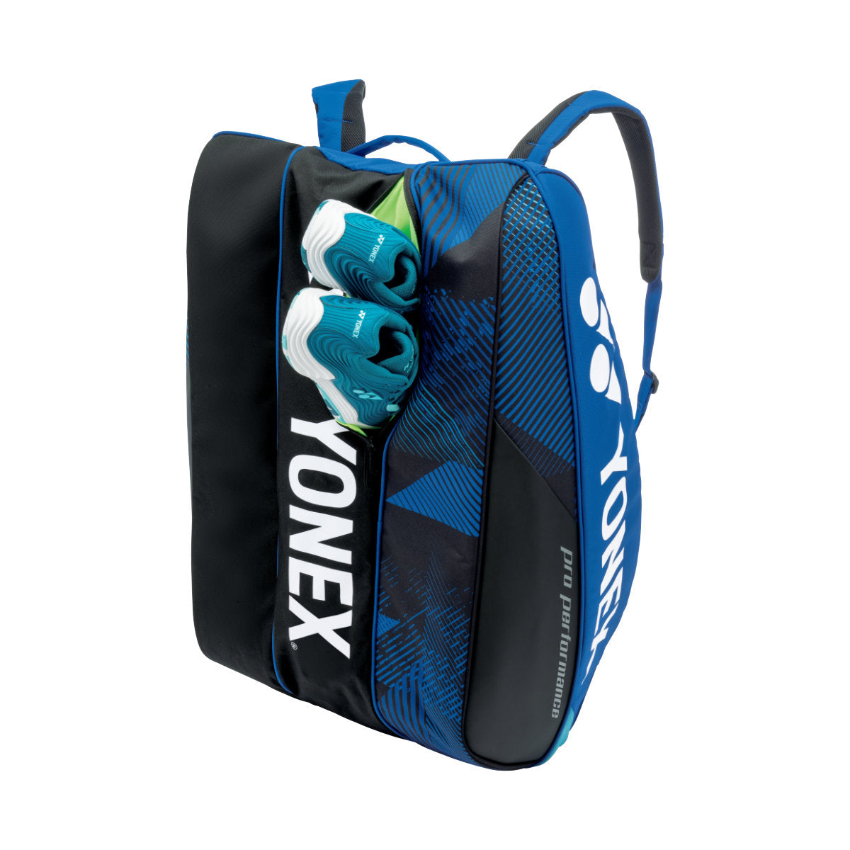 Geanta tenis YONEX 924212EX PRO RACQUET BAG (12 rachete), culoare albastru (cobalt blue)