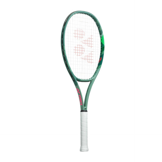 Yonex - PERCEPT 100L (model 2023), 280g, culoare verde masliniu (olive green), Racheta Tenis de Camp Competitionala