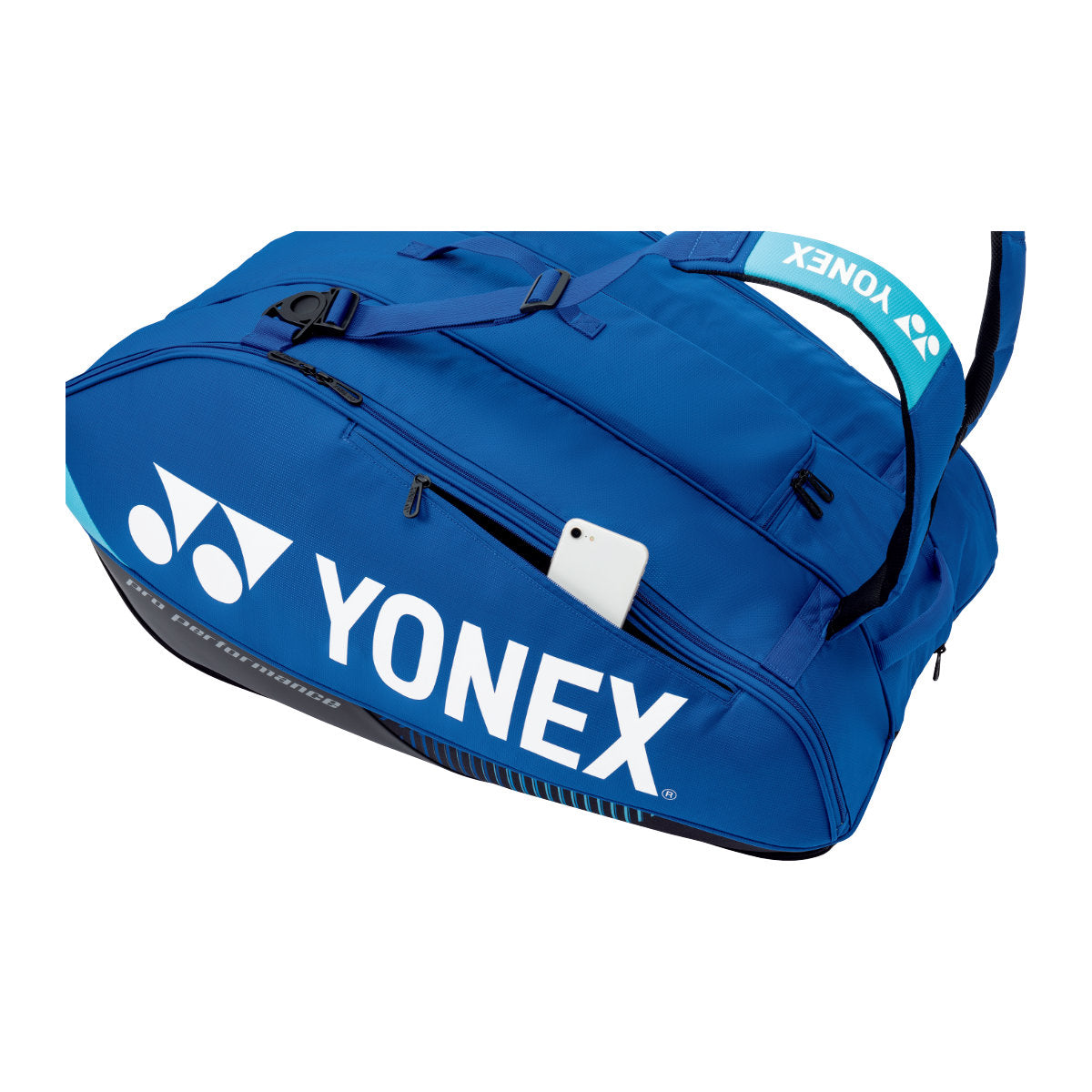 Geanta tenis YONEX 924212EX PRO RACQUET BAG (12 rachete), culoare albastru (cobalt blue)