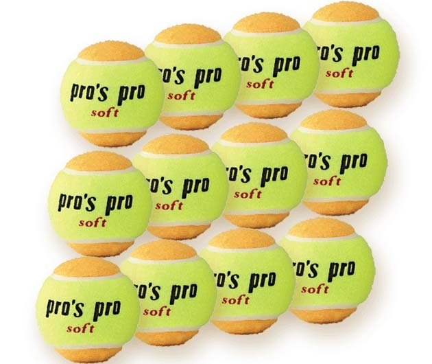 Mingi tenis Pro's Pro Orange Soft Set 12 Buc
