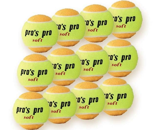Mingi tenis Pro's Pro Orange Soft Set 12 Buc