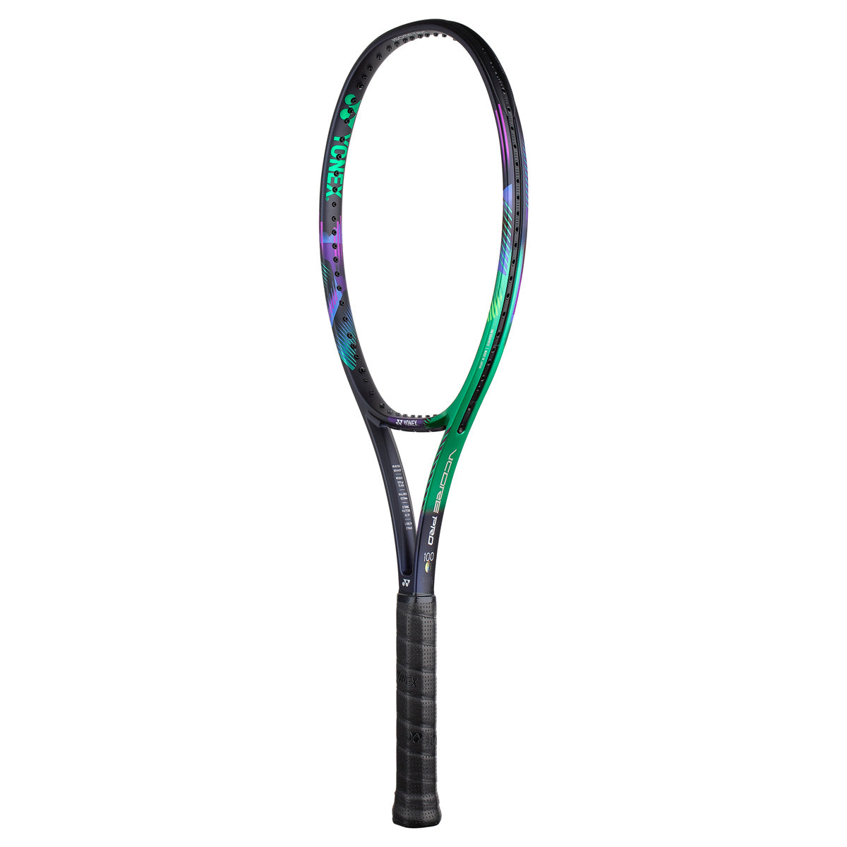 Yonex - NEW VCORE PRO 100 (green purple) 300g, model 2021, Racheta Tenis de Camp Competitionala