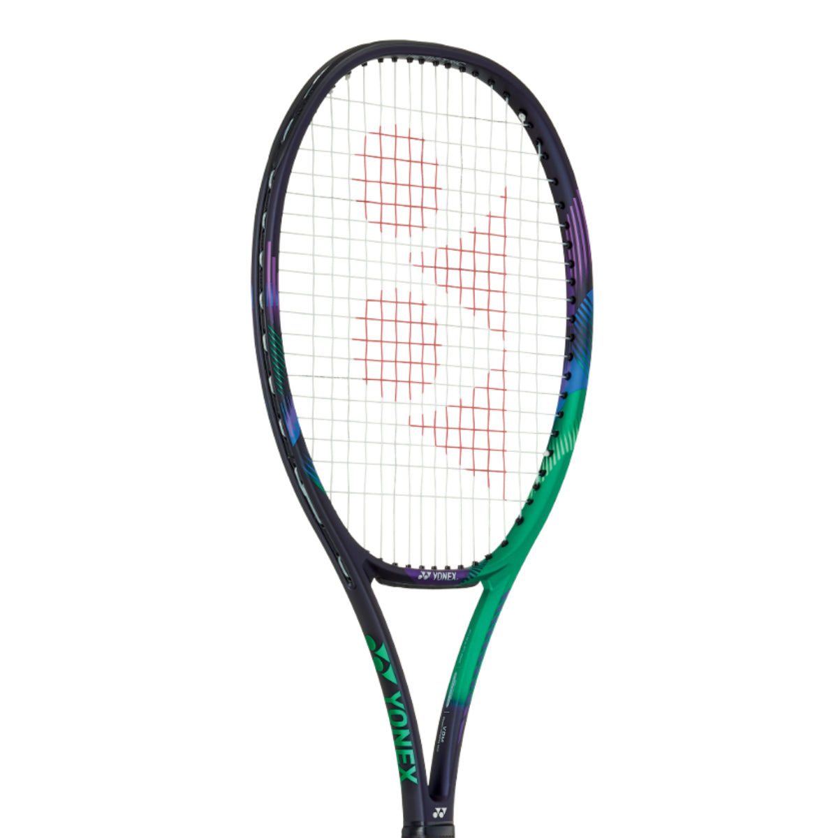 Yonex - NEW VCORE PRO 97 H (green purple) 330g, model 2021, Racheta Tenis de Camp Competitionala