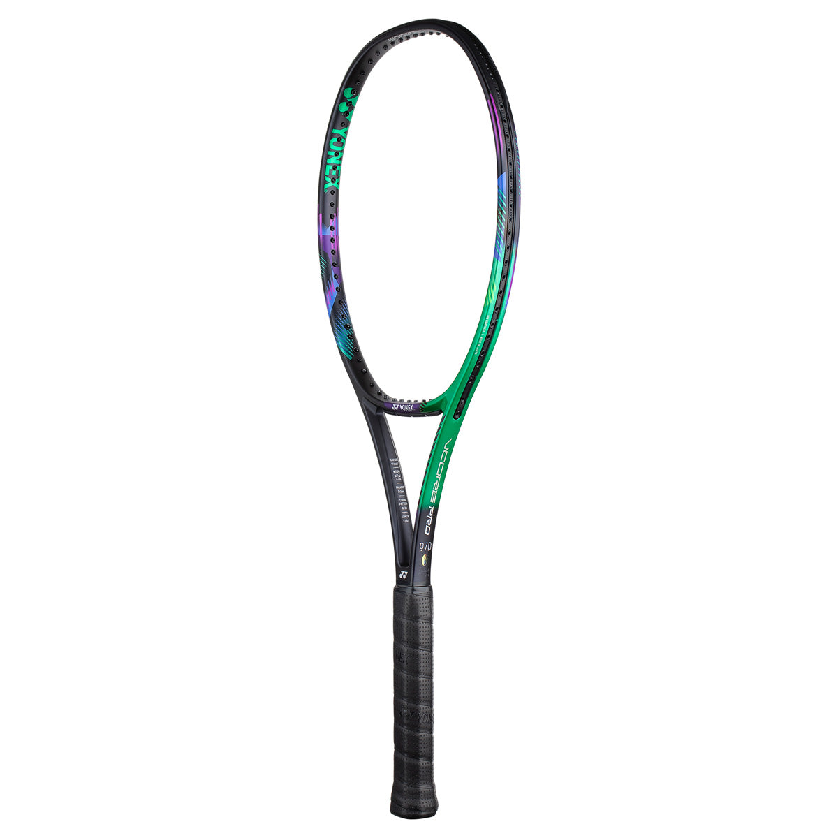 Yonex - NEW VCORE PRO 97 D (green purple) 320g, model 2021, Racheta Tenis de Camp Competitionala