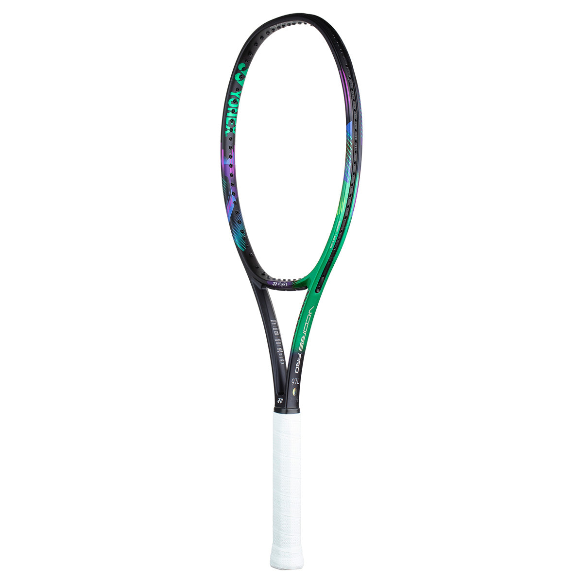 Yonex - NEW VCORE PRO 97 L (green purple) 290g, model 2021, Racheta Tenis de Camp Competitionala