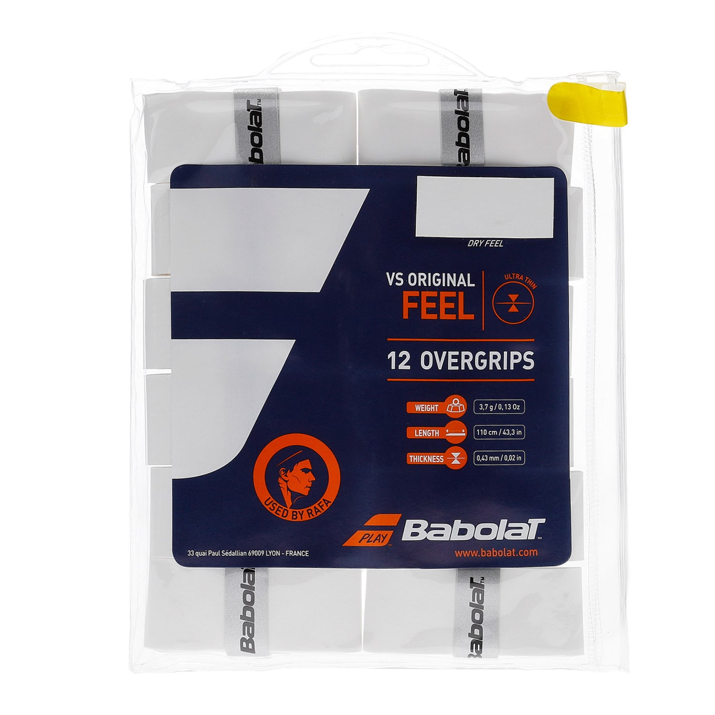 Overgrip Babolat VS Original x30 alb